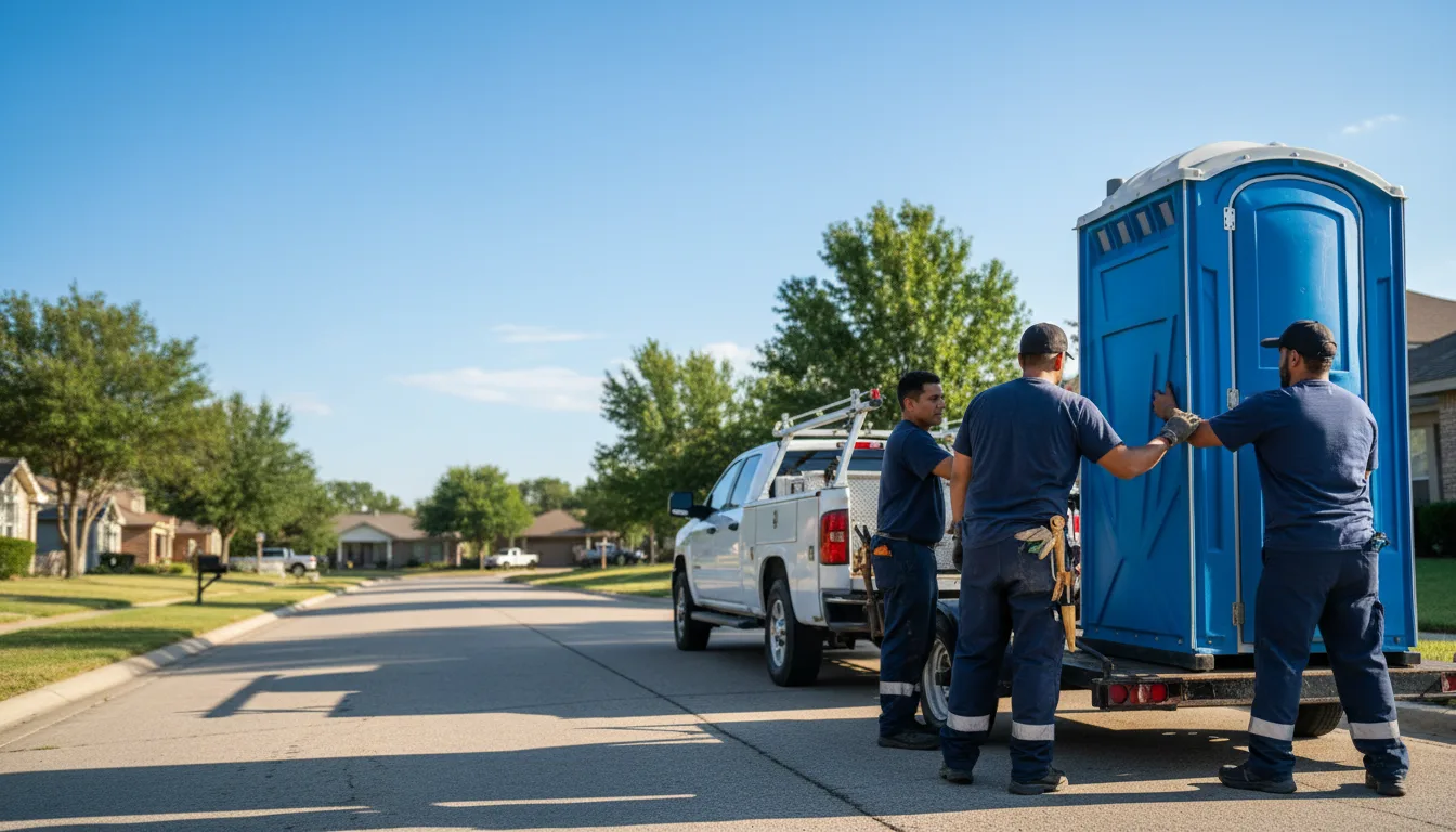 Portable Toilet Rental in Shafter, CA near me